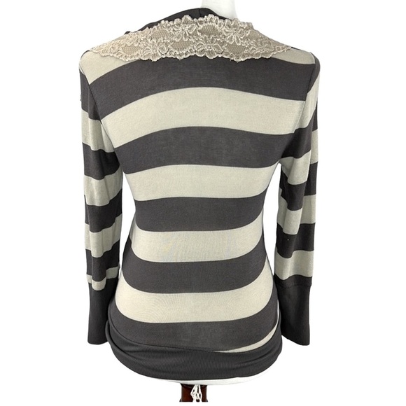 Anthropologie Pleione Striped Sweater - Picture 4 of 7